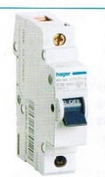 Hager MSN1 MCB 6kA C-Curce 1Pole - SELECT AMPS