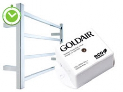 Goldair heated towel online rail timer