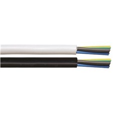 1.0mm 2Core Ordinary Duty V90 Flexible Cable  - Per Metre