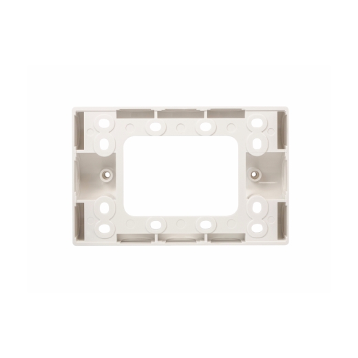 PDL536WH - PDL Shallow Mounting Block 25mm - White