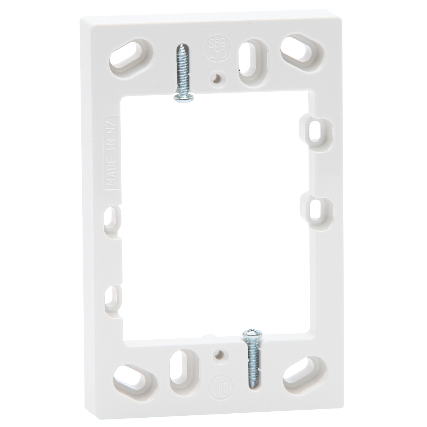 PDL89SP - PDL Shallow Universal Mounting Block 18mm - White