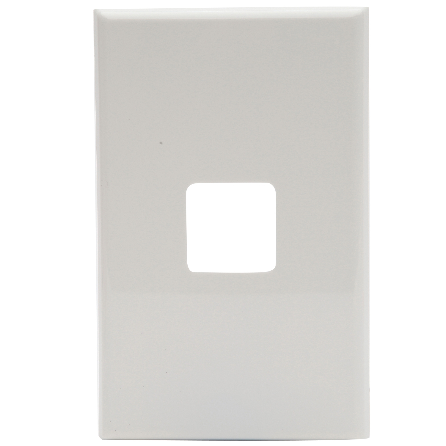 PDL681CWH - PDL 600 Cover Plate Switch Vertical 1-Gang - White