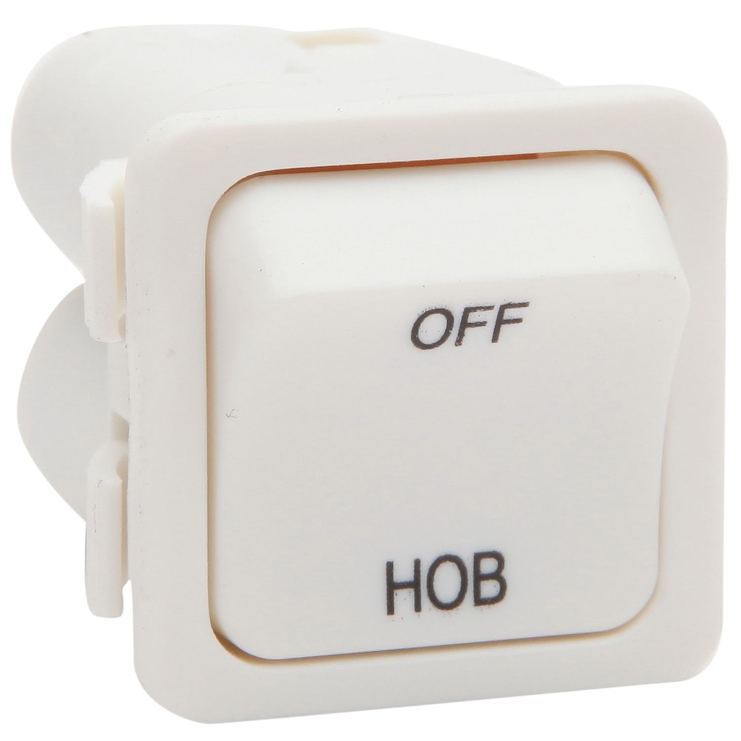 PDL Switch 600 Series Mechanism - Single-pole - 1-gang - Marked HOB-OFF - 250 V - 32 A / 20 AX- White