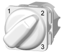 PDL Rotary Switch Module 16Amp - 0/1/2/3