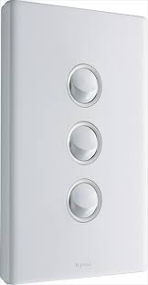Excel Life  3Gang Switch - Choose Colour