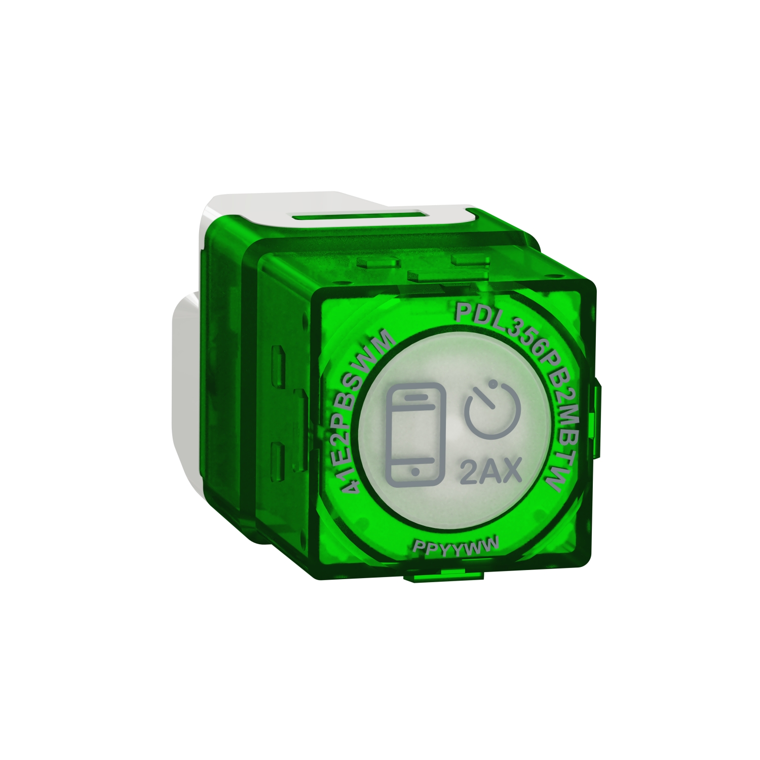 PDL Iconic Push-Button Bluetooth Connected Switch Module 240V 2AX