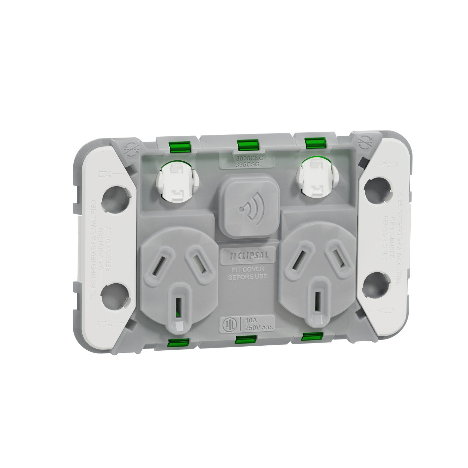 PDL395CSG - PDL Iconic Grid Connected Double Socket Bluetooth Default 250V 10Amp