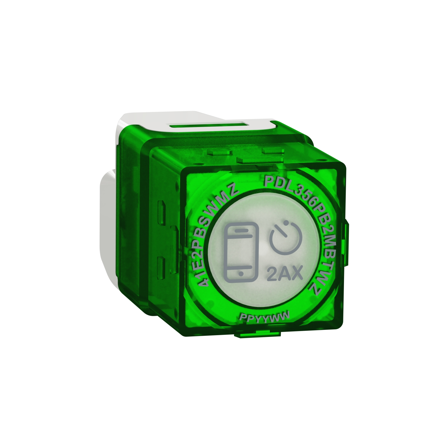 PDL Wiser Iconic Push -Button Switch Module 2AX with Zigbee