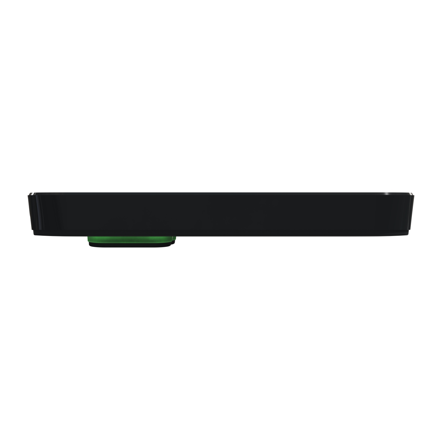 PDL392C-XB - PDL Iconic Cover Plate Double Switched Socket Vertical 10Amp - Black