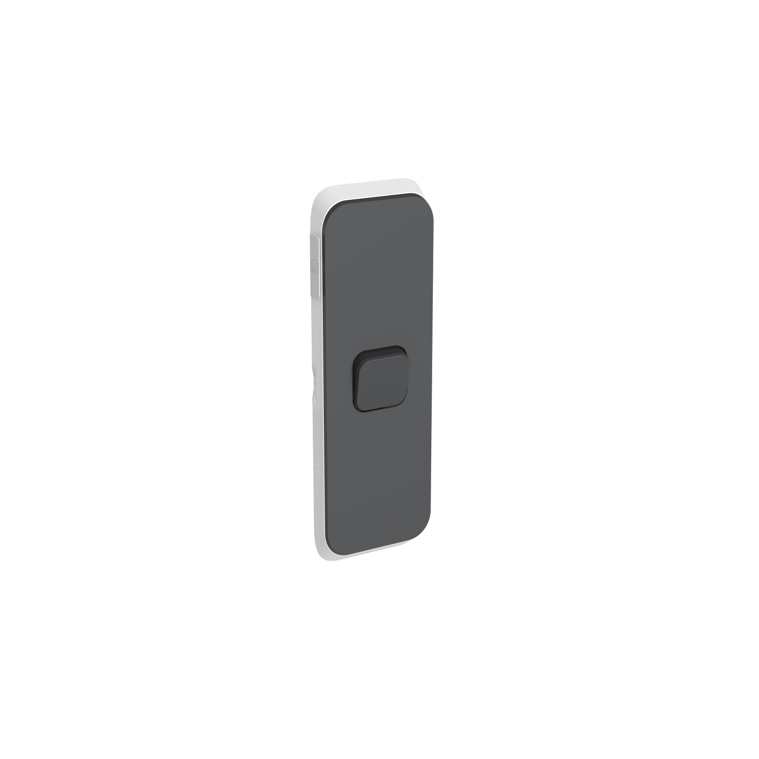 PDL361C-AN - PDL Iconic Cover Plate Switch Architrave 1Gang - Anthracite