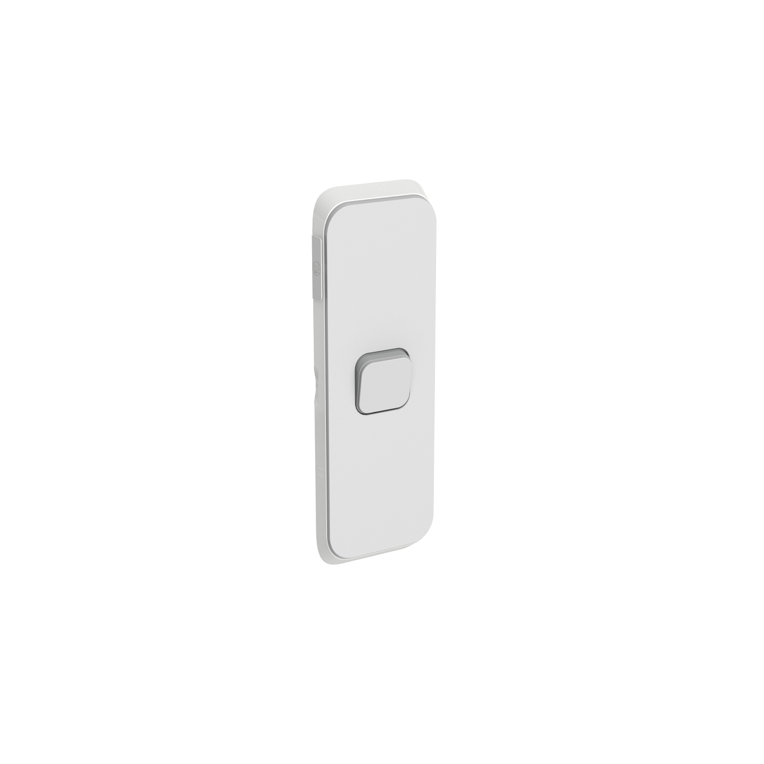 PDL361C-CY - PDL Iconic Cover Plate Switch Architrave 1Gang - Cool Grey