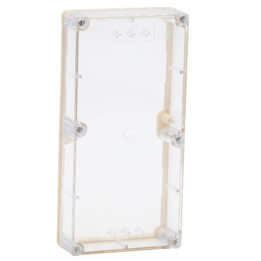 PDL56L2LECL - PDL 56 Enclosure Lid 2-Gang - Transparent