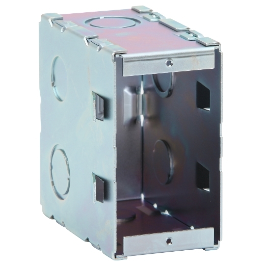 PDL141C - PDL Metal Flush Box 1Gang 50mm for Concrete Installations