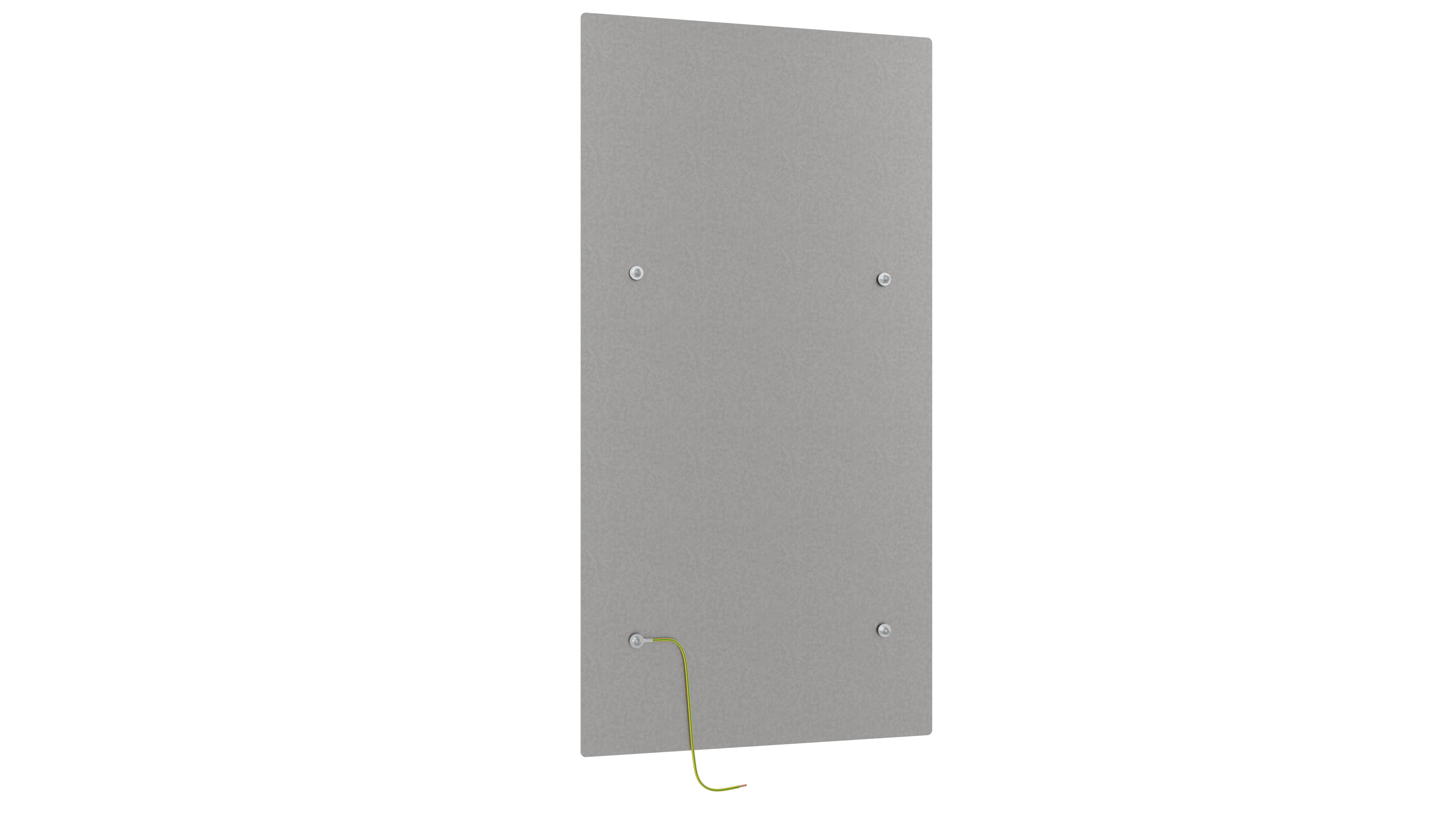 E2315FBP - Switchboard metal back plate, MAX9, type 2, 3 row