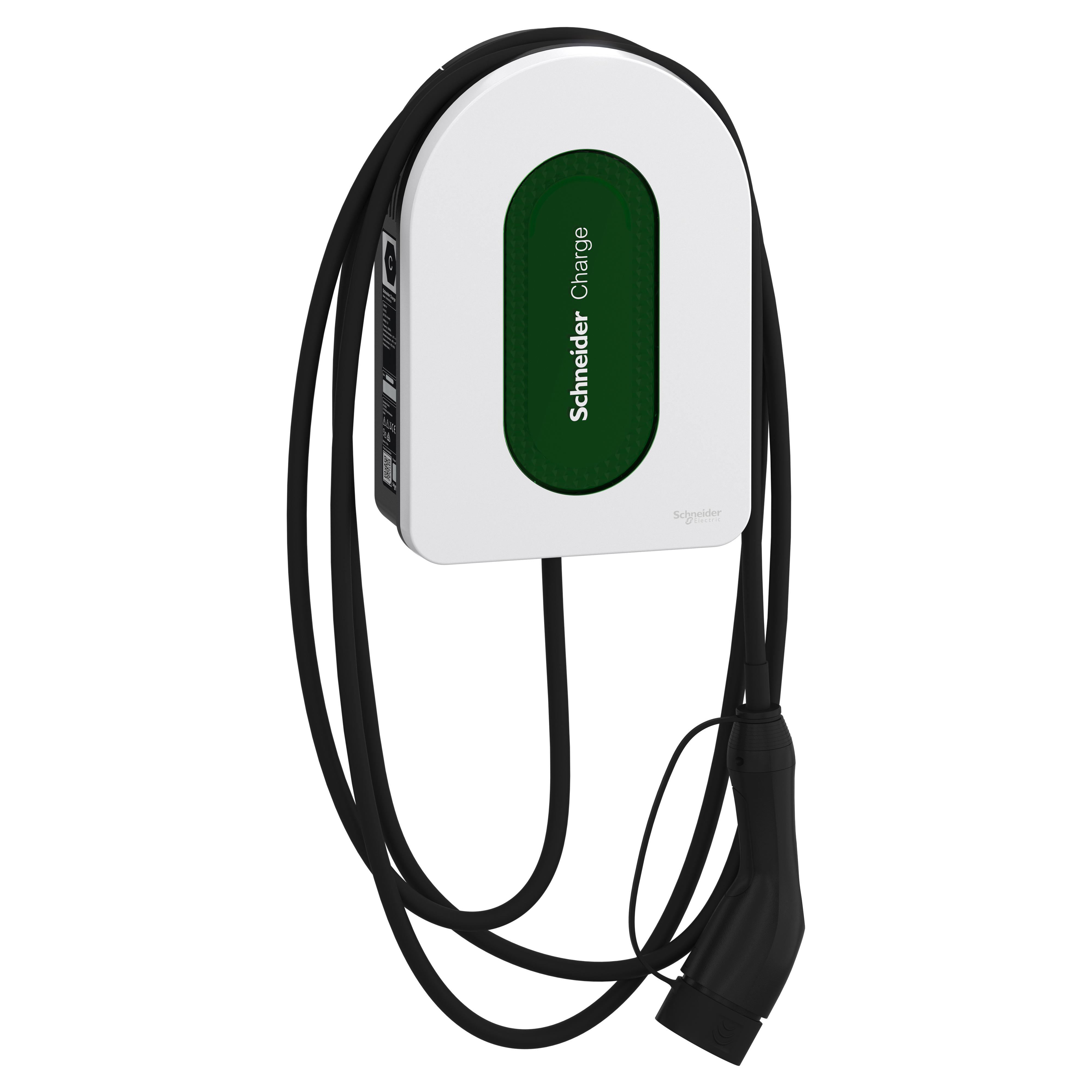 Charging station, Schneider Charge, 1P+N, attached cable 5m, 7.4kW, 32A